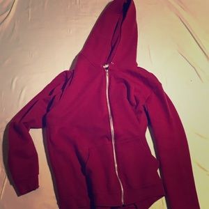 American Apparel zip up hoodie